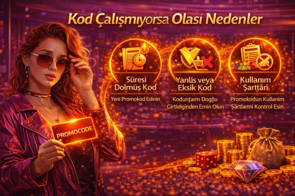 Promosyon Kodunun Geçersiz Olmasının Temel Nedenleri