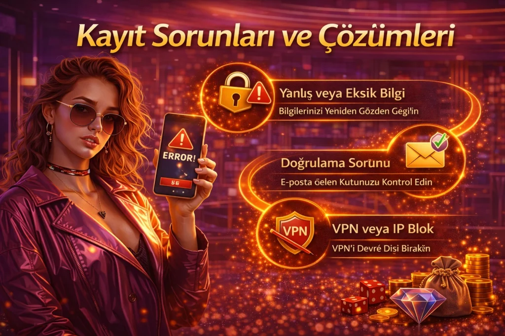 Giriş Yapılamıyorsa Olası Sebepler